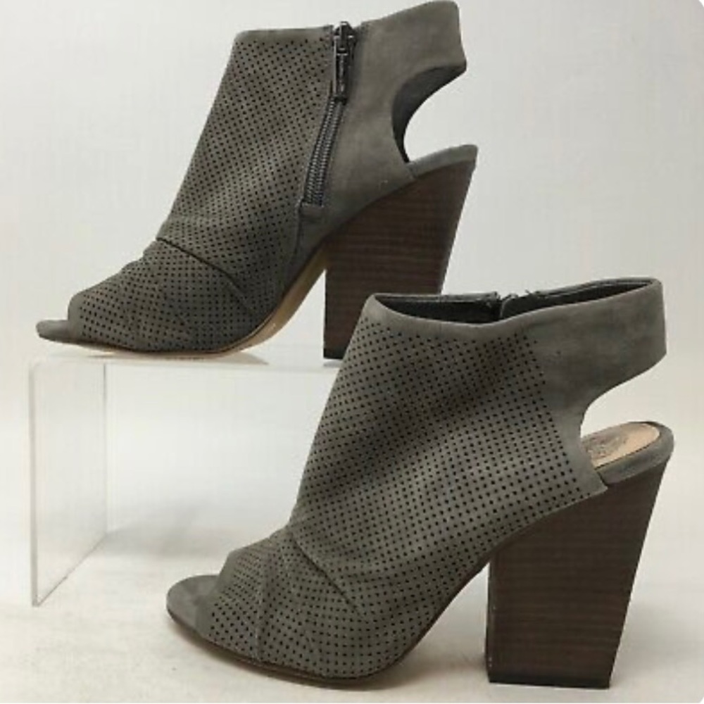 Vince Camuto Open Toe Booties Size 6 New!